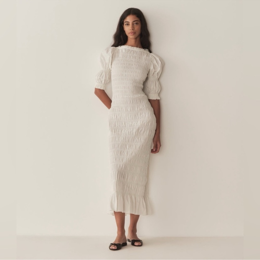 Doen Raquella Dress In Salt Size Small New​